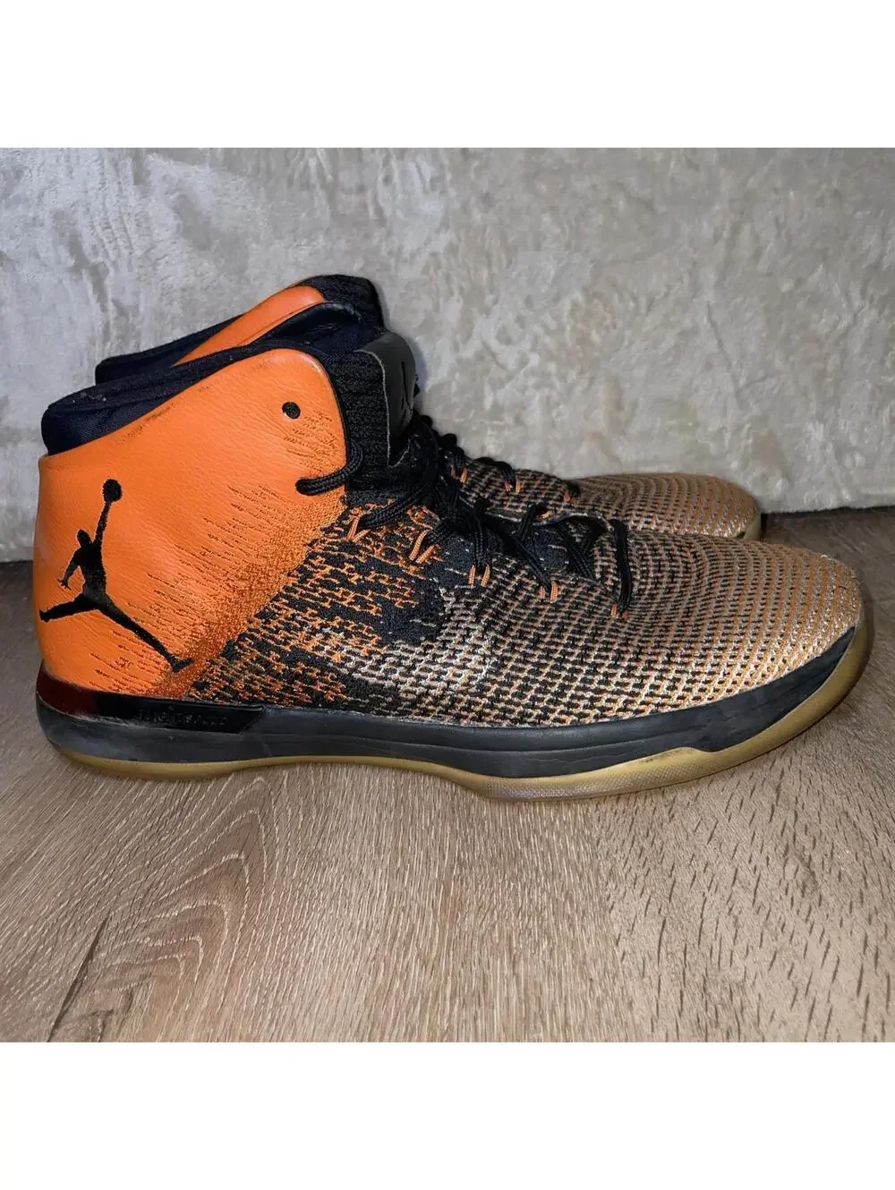 Size 15 - Nike Air Jordan 31 Shattered Backboard Orange/Black -Minimal Scuff